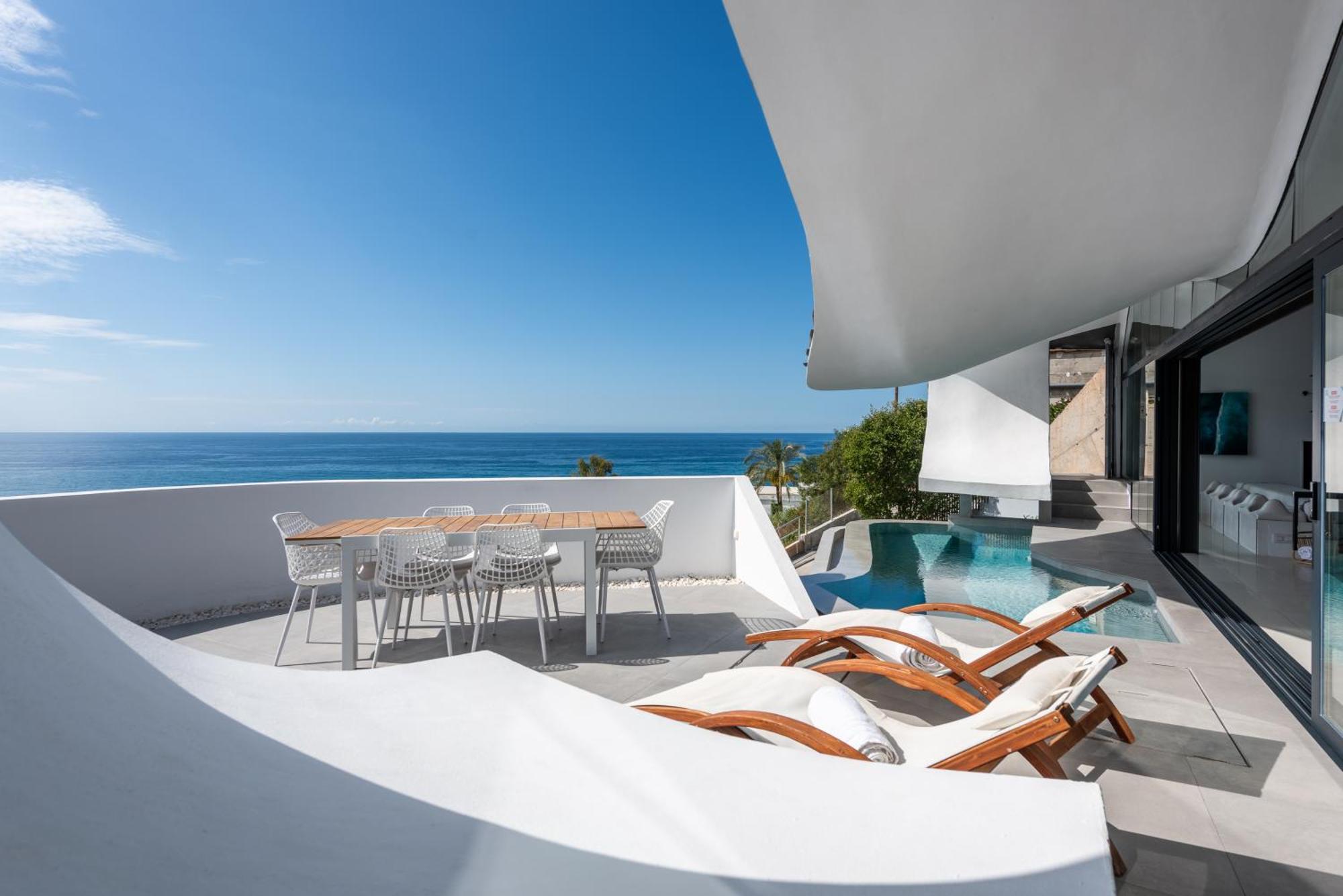 Rentitspain Casa Del Acantilado Piscina Climatizada Salobrena Ngoại thất bức ảnh