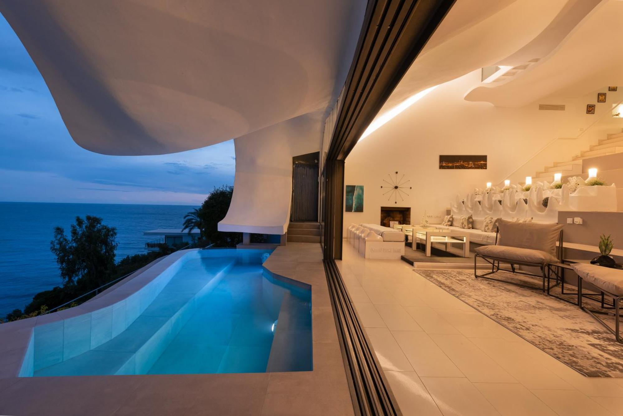 Rentitspain Casa Del Acantilado Piscina Climatizada Salobrena Ngoại thất bức ảnh