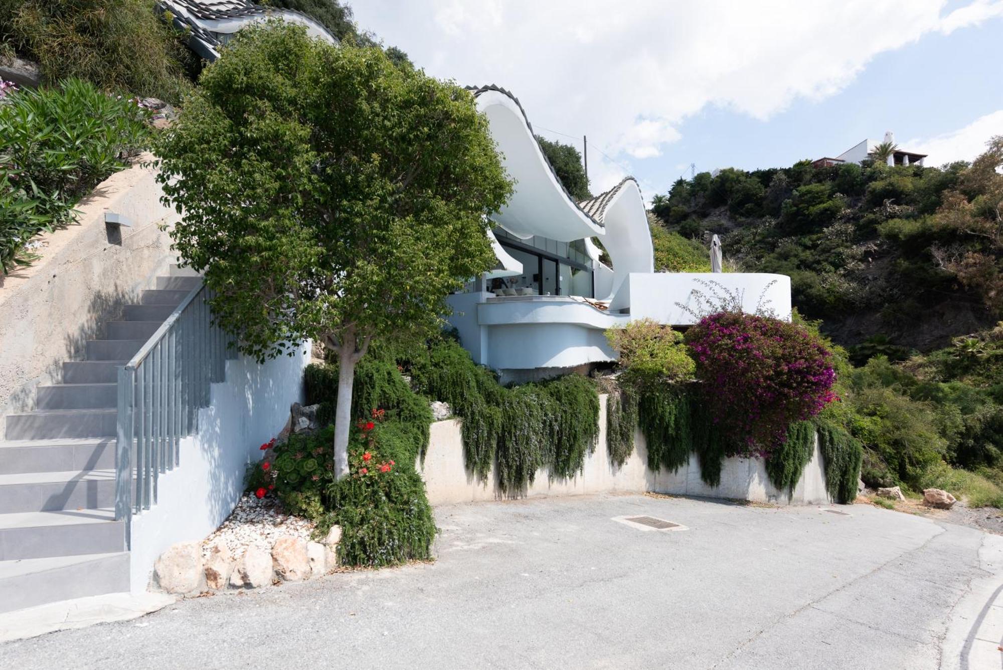 Rentitspain Casa Del Acantilado Piscina Climatizada Salobrena Ngoại thất bức ảnh