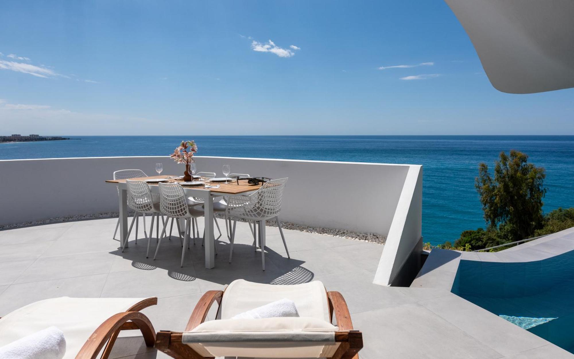 Rentitspain Casa Del Acantilado Piscina Climatizada Salobrena Ngoại thất bức ảnh