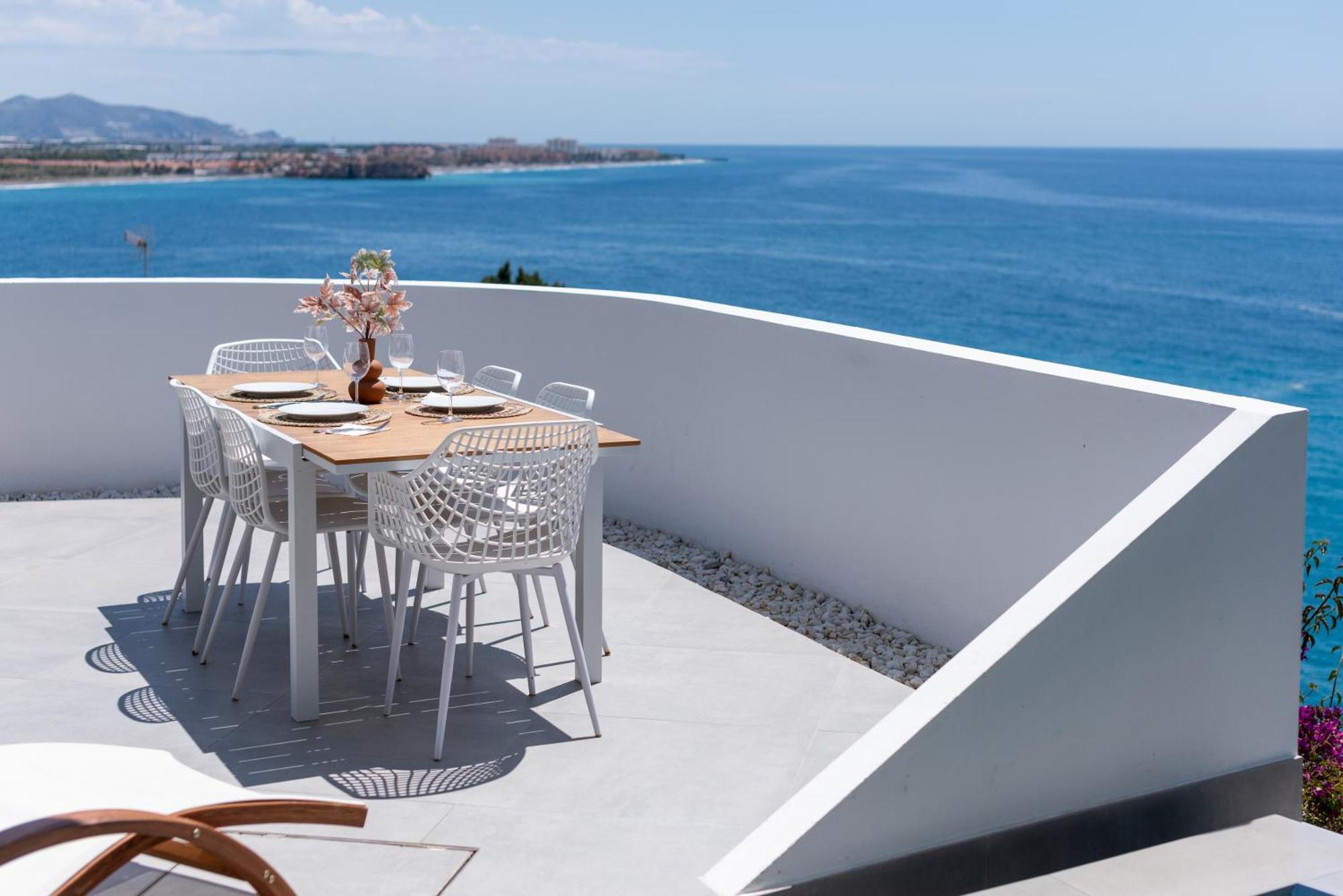 Rentitspain Casa Del Acantilado Piscina Climatizada Salobrena Ngoại thất bức ảnh