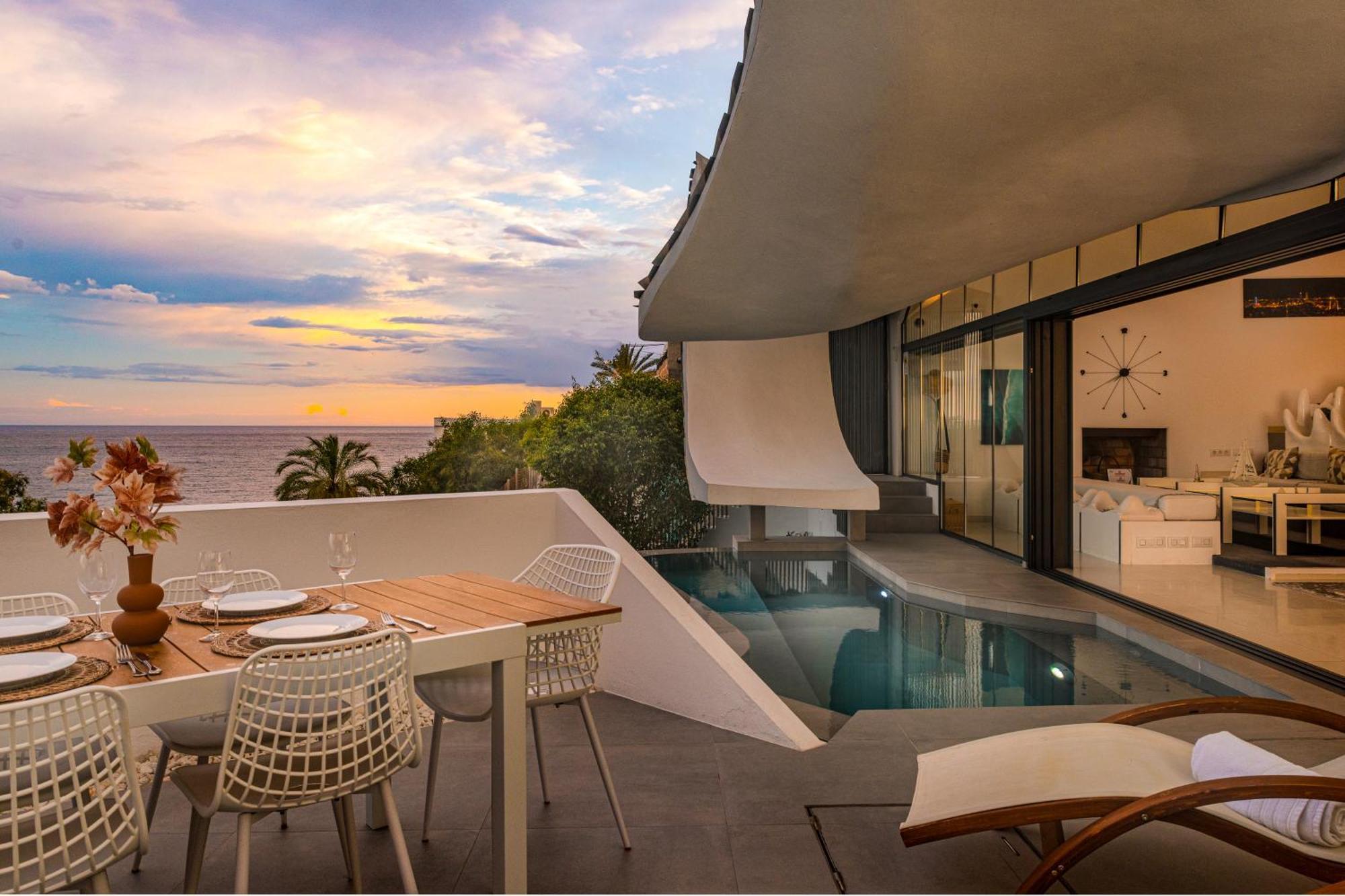 Rentitspain Casa Del Acantilado Piscina Climatizada Salobrena Ngoại thất bức ảnh