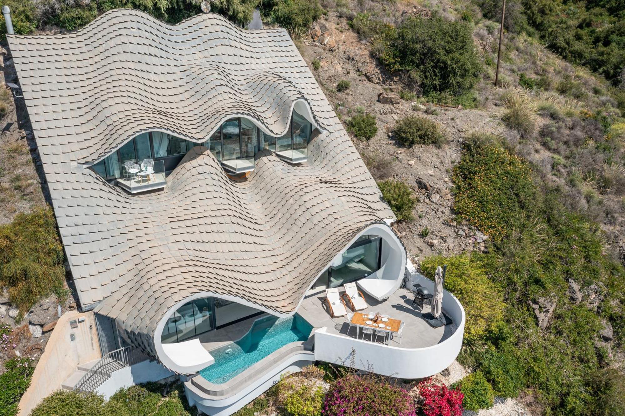 Rentitspain Casa Del Acantilado Piscina Climatizada Salobrena Ngoại thất bức ảnh