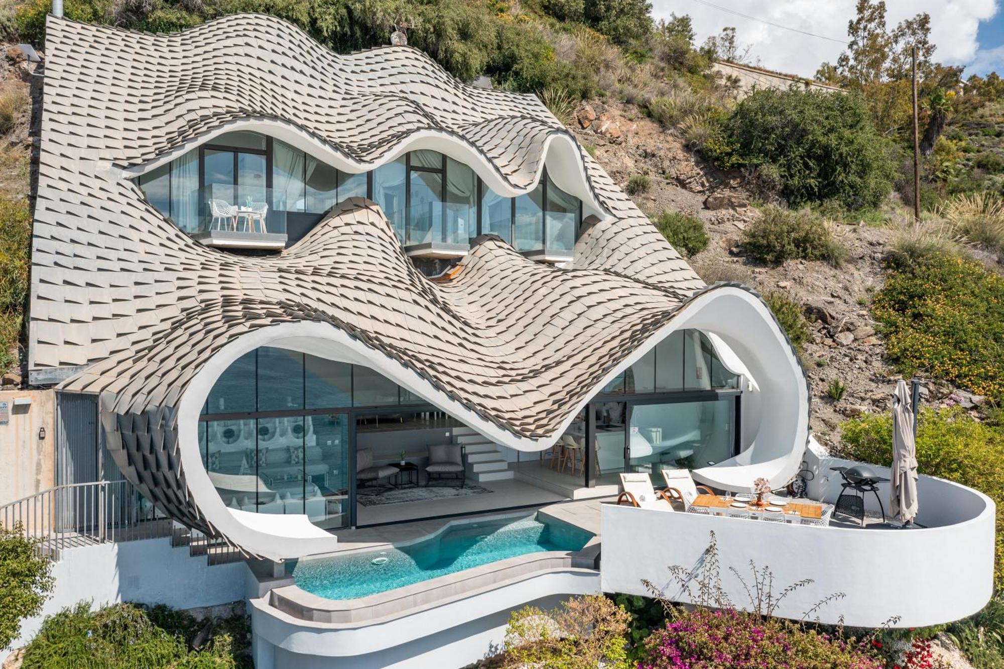 Rentitspain Casa Del Acantilado Piscina Climatizada Salobrena Ngoại thất bức ảnh
