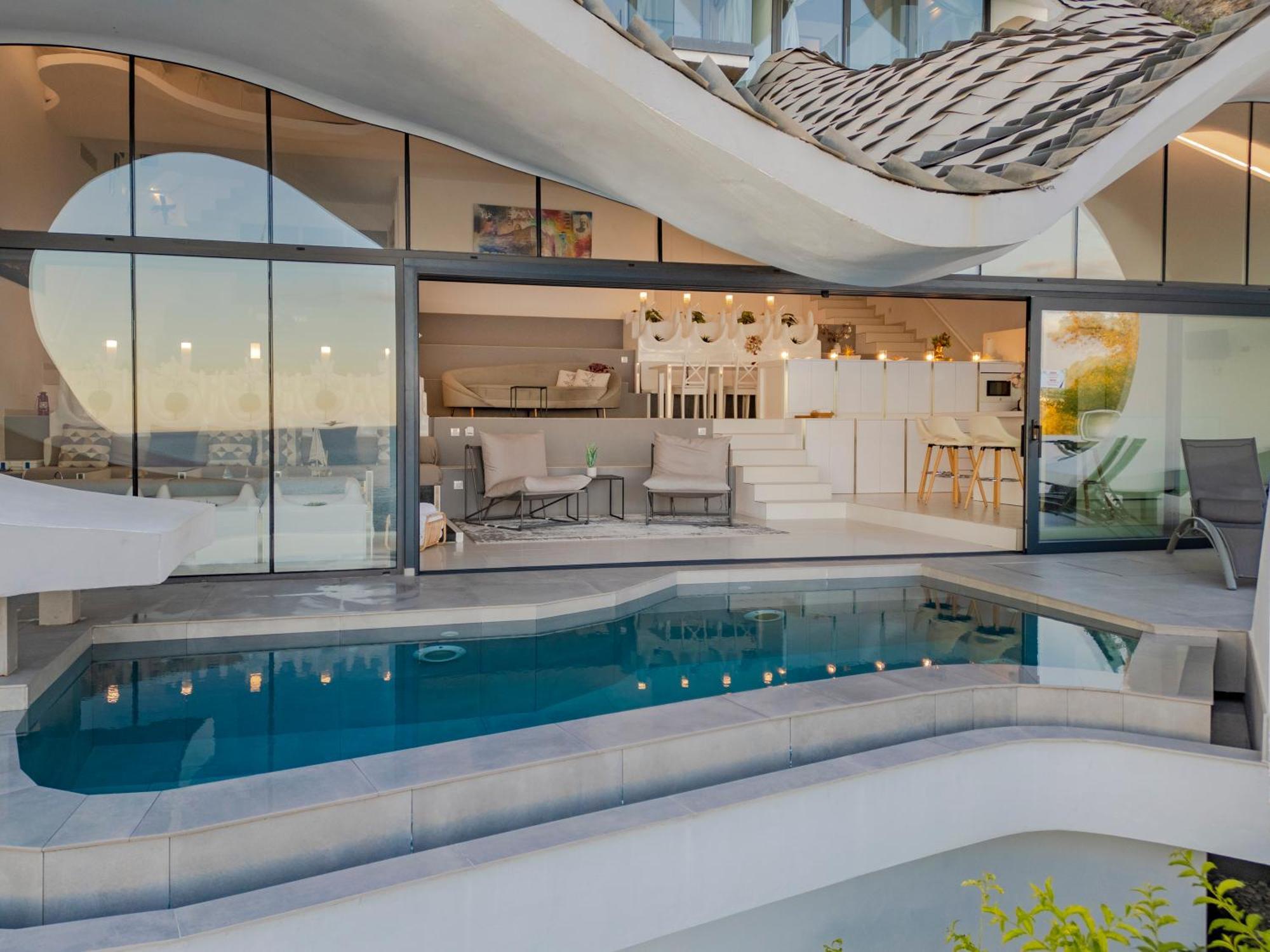 Rentitspain Casa Del Acantilado Piscina Climatizada Salobrena Ngoại thất bức ảnh