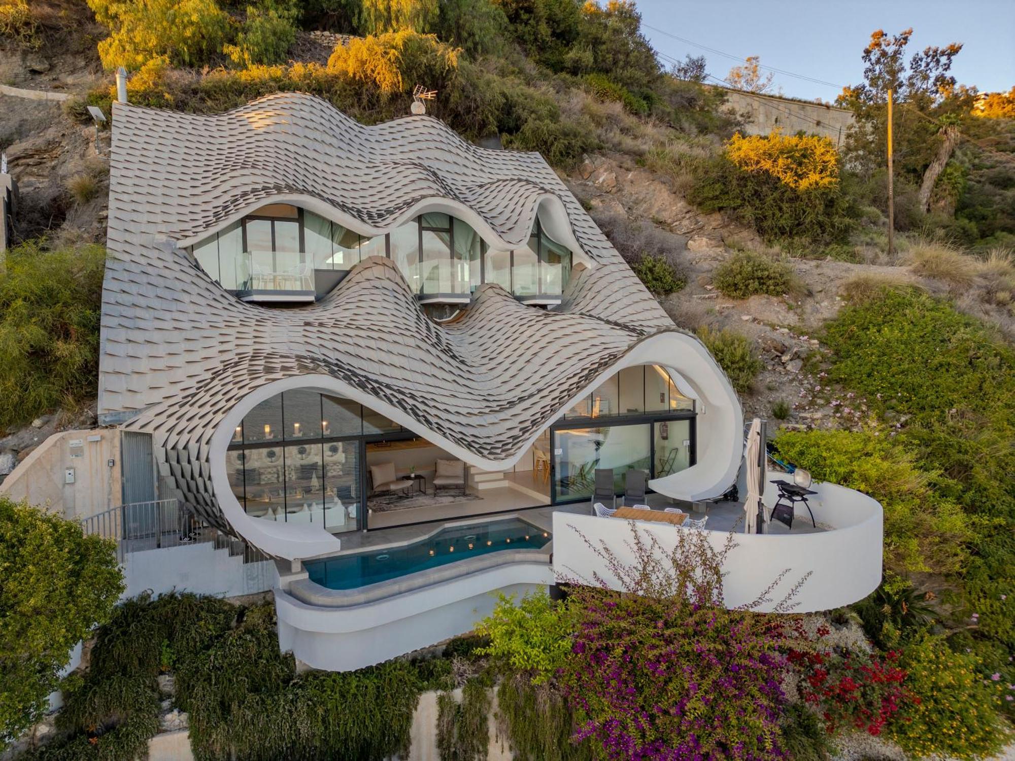 Rentitspain Casa Del Acantilado Piscina Climatizada Salobrena Ngoại thất bức ảnh