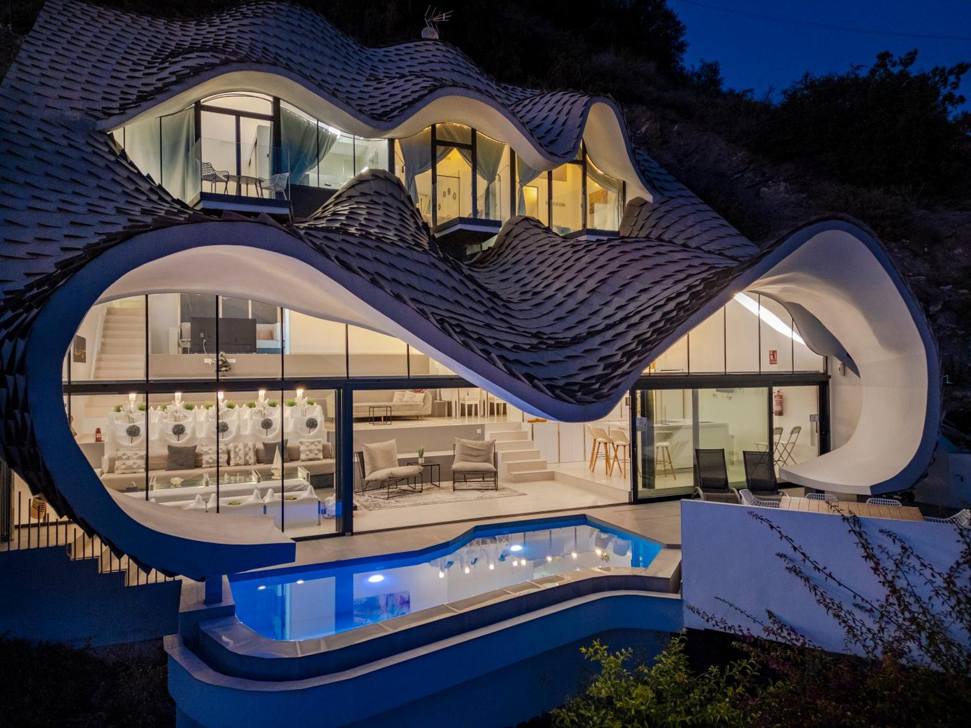 Rentitspain Casa Del Acantilado Piscina Climatizada Salobrena Ngoại thất bức ảnh